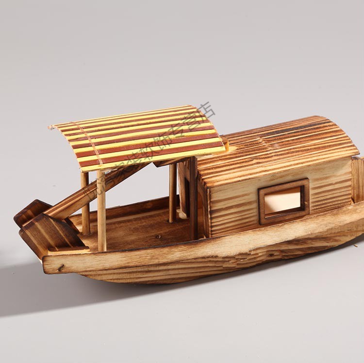 制作木船玩具
