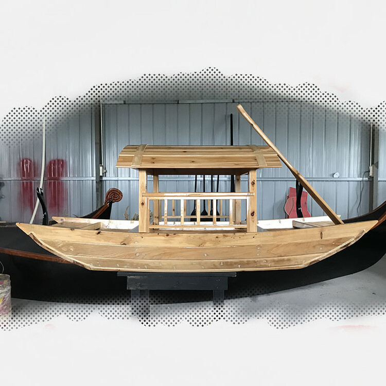 中式传统木船