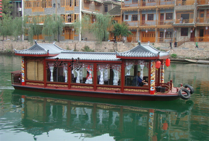 杭州画舫木船