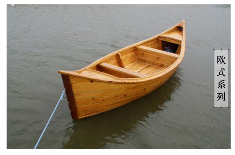 拍摄木船