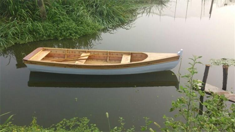 划船图片木船